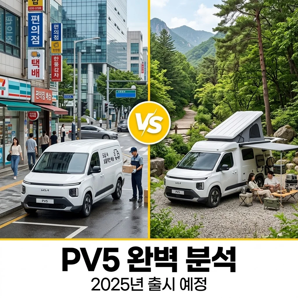 pv5 기아 PBV 출시일 가격 스펙 완벽 정리! 미래형 전기차의 모든 것