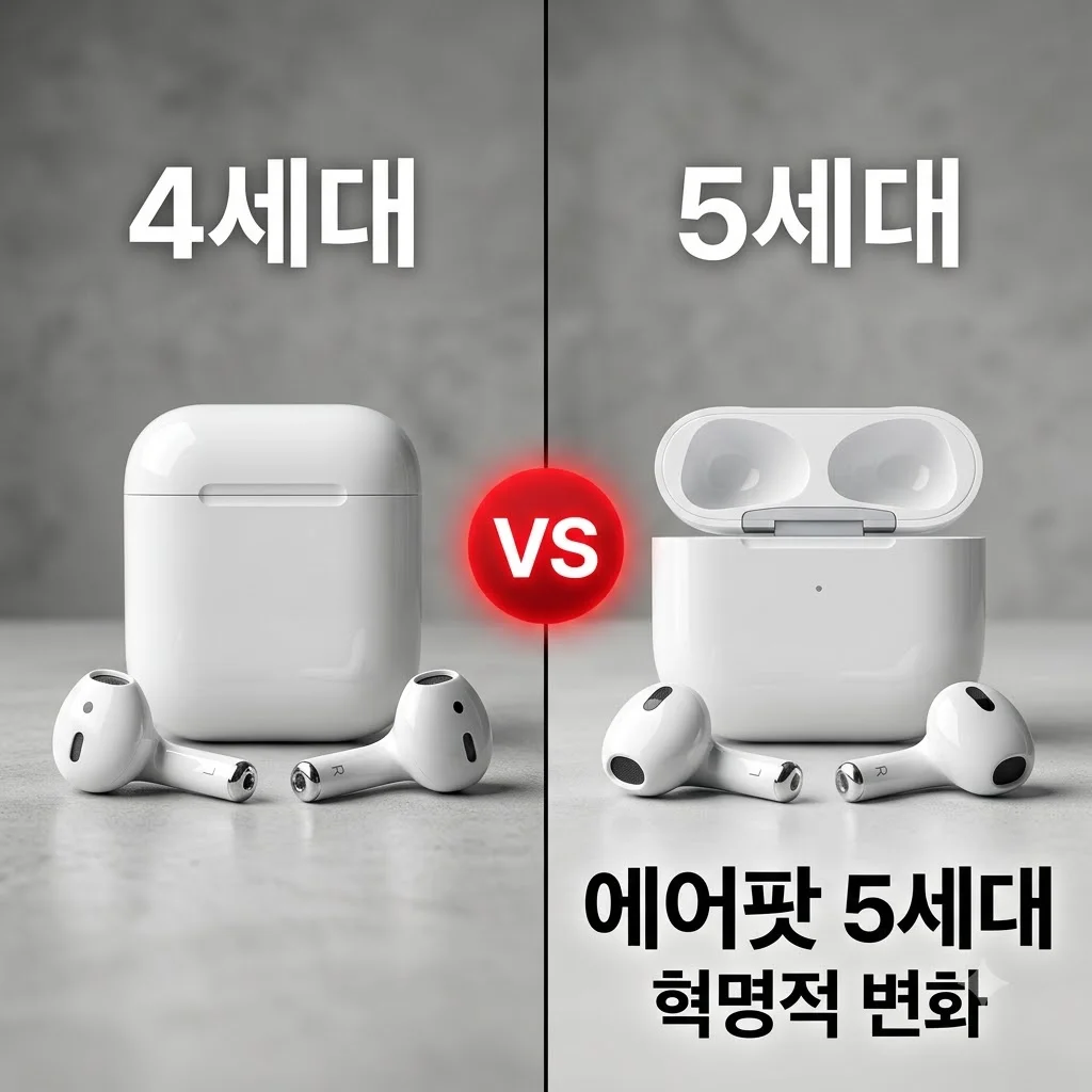 에어팟 5세대 출시일 스펙 가격 총정리! 4세대와 비교해 살만할까?