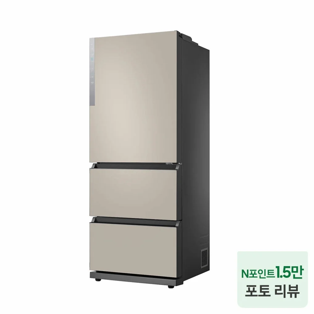 삼성 비스포크 김치냉장고 3도어 328L RQ33DG71J2ET 에센셜베이지 상세 이미지 5