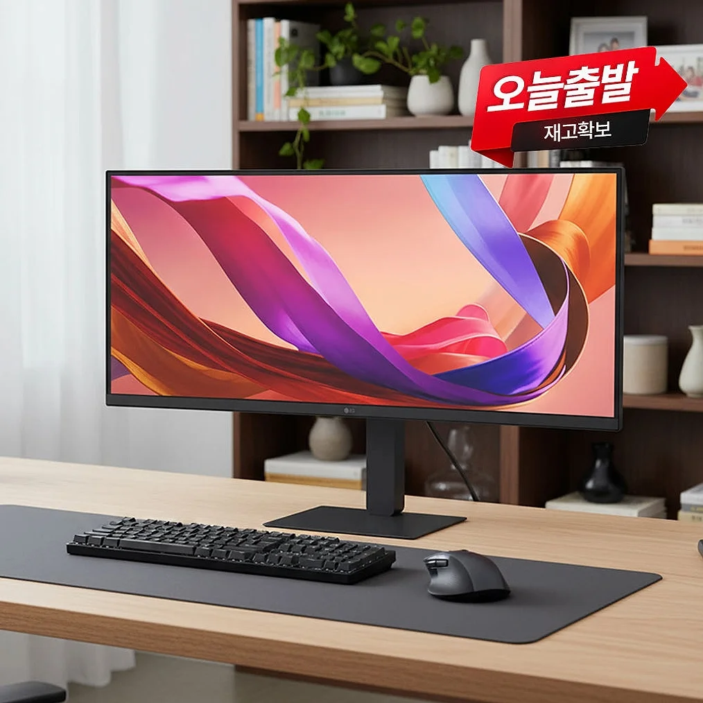 LG 34U650A WQHD IPS 100Hz 86.7cm(34인치) USB-C 단자 상세 이미지 6