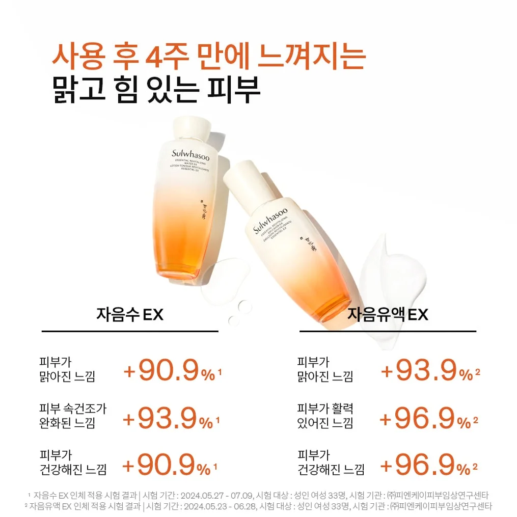 [지함보/포토리뷰5천p] 설화수 윤조 3종 기획세트 (윤조에센스60 + 자음수150 + 자음유액125 + 윤조에센스15 + 자음수15 + 자음유액15 + 탄력크림15. 단위:ml) 상세 이미지 8