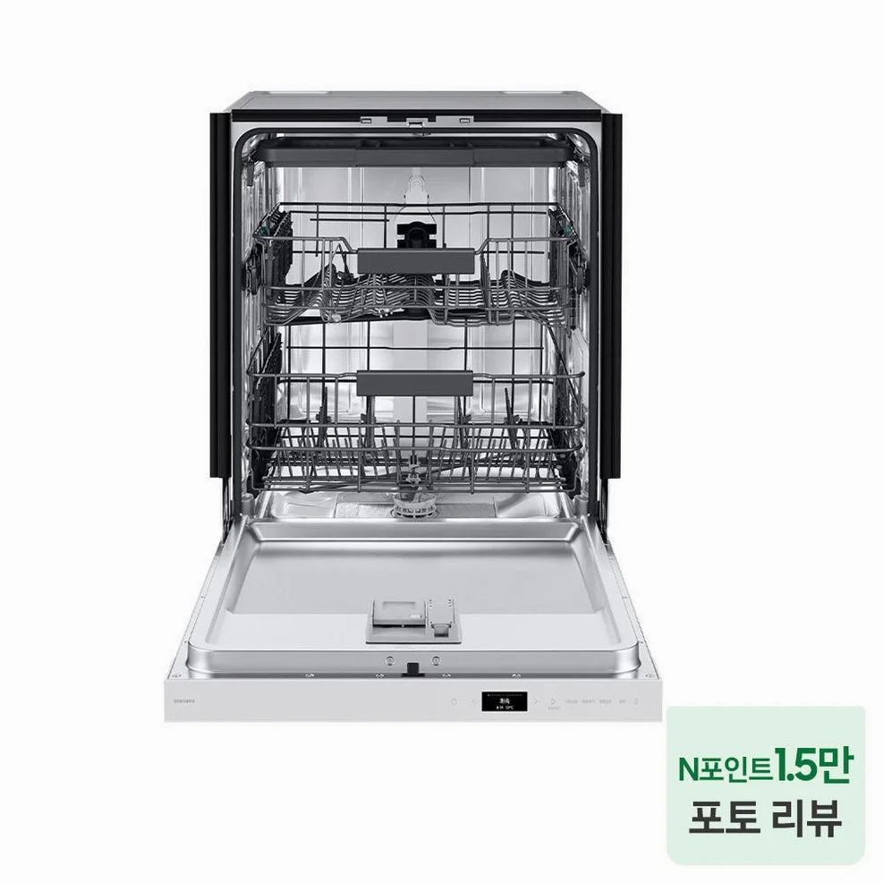 삼성 비스포크 AI 식기세척기 14인용 1등급 빌트인 DW80F73X1UEW 열풍건조 상세 이미지 5