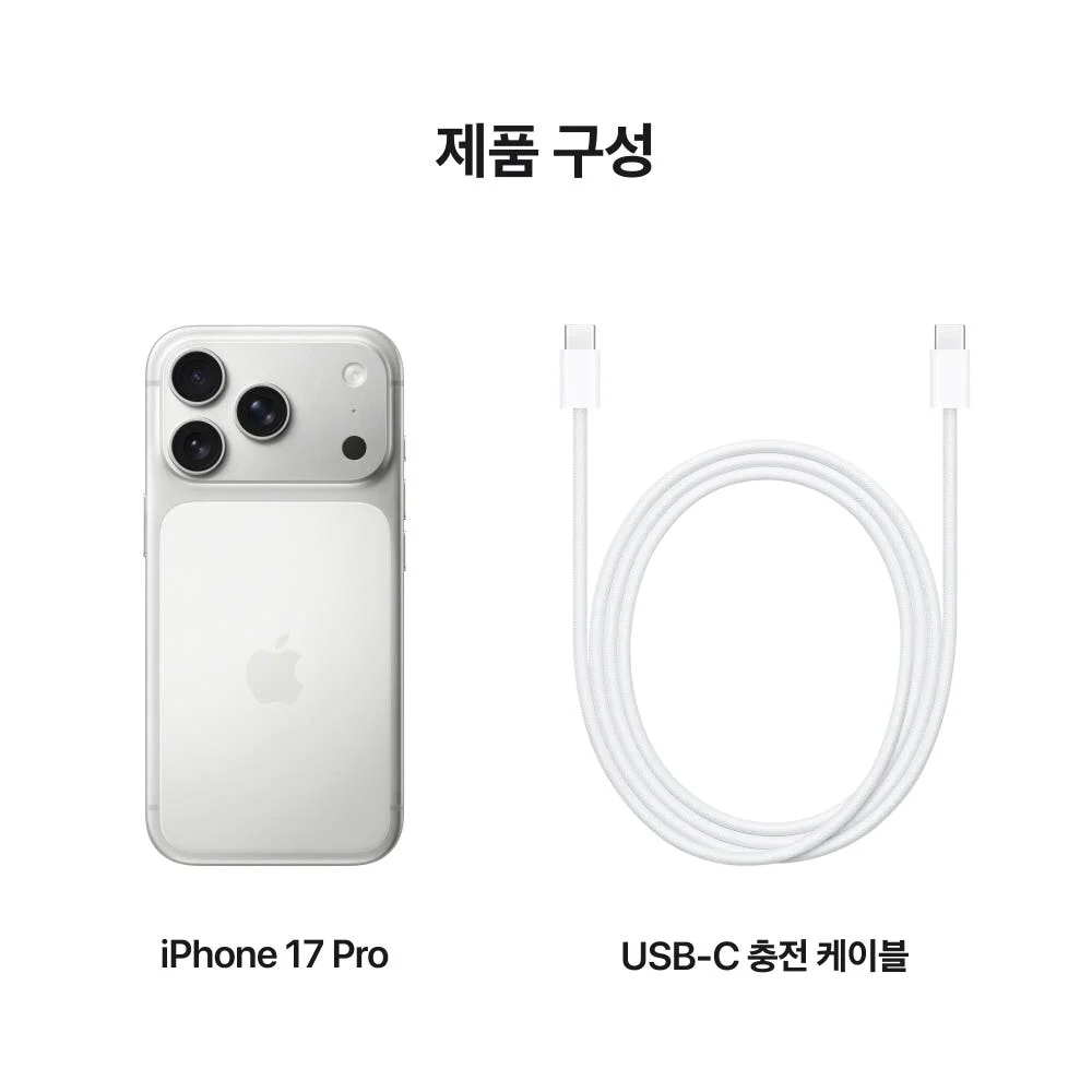 애플 아이폰 17 프로 자급제 256GB, 실버 상세 이미지 5