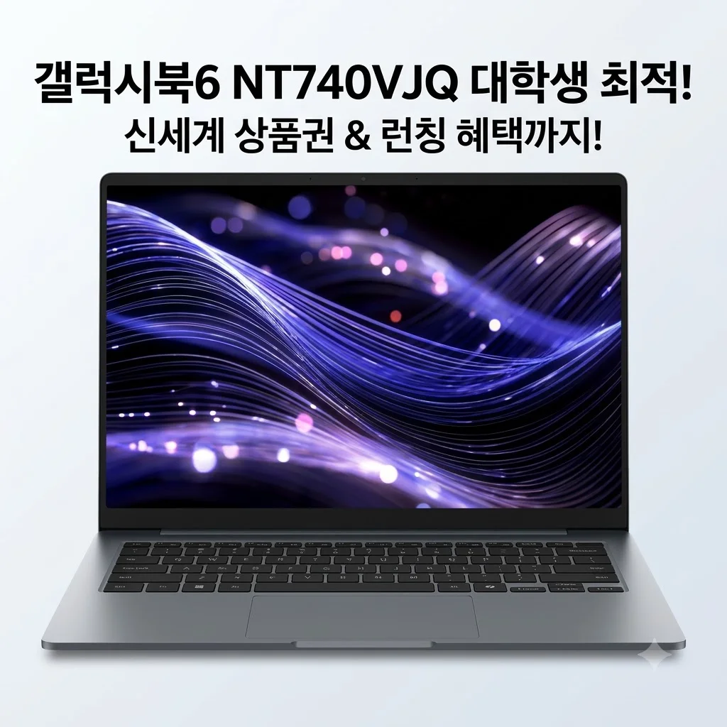 갤럭시북6 NT740VJQ 대학생 노트북 추천, 런칭 혜택에 신세계 상품권까지?