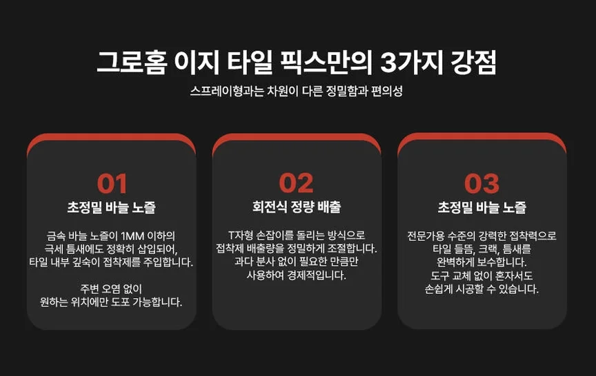 그로홈 이지 타일 픽스 상세 이미지 2