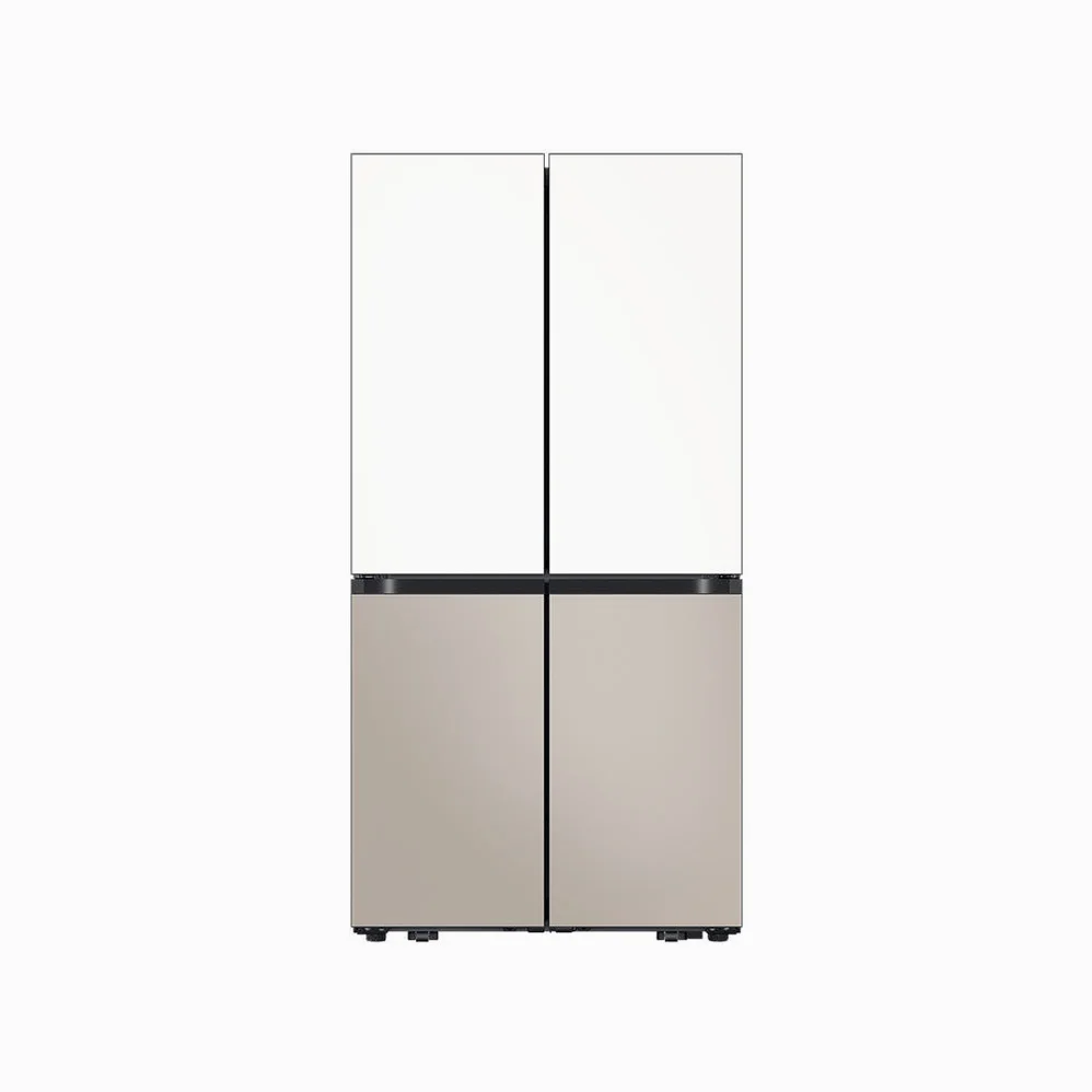 삼성 비스포크 AI 하이브리드 냉장고 900L 1등급 UV탈취 에센셜 화이트+에센셜 베이지(RM70F91R1ZG) 상세 이미지 1