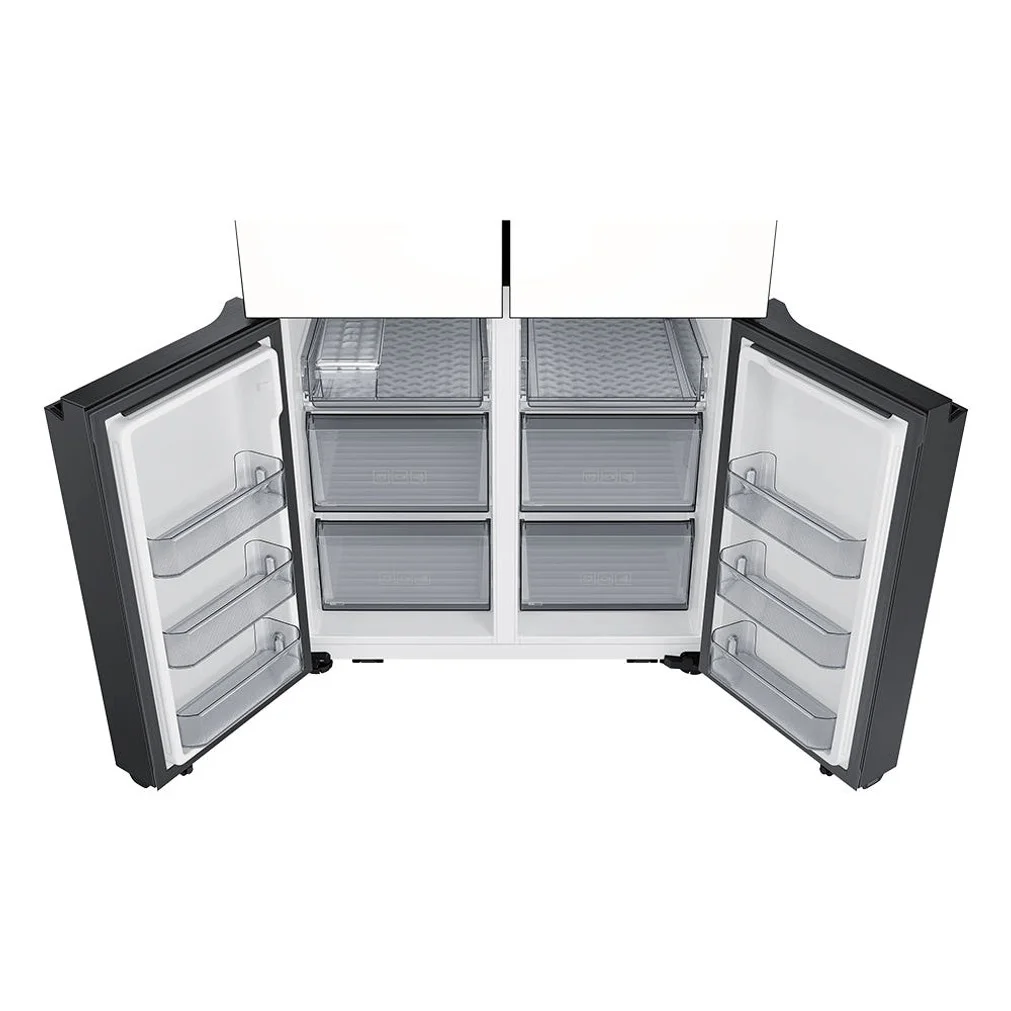 삼성 비스포크 AI 하이브리드 냉장고 900L 1등급 UV탈취 에센셜 화이트+에센셜 베이지(RM70F91R1ZG) 상세 이미지 4