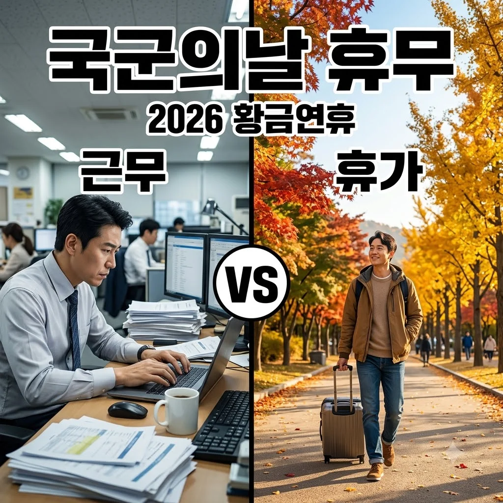 2026년 국군의날 공휴일 지정 여부와 10월 황금연휴 일정 총정리
