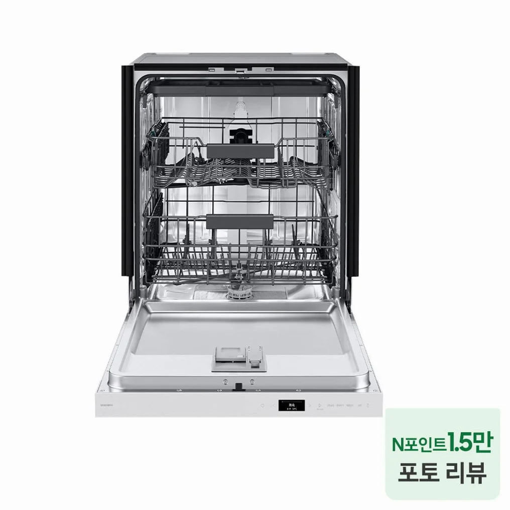 삼성 14인용 식기세척기 인덕션 빌트인 세트 DW80F73X1UEW NZ63DG403CFK 상세 이미지 3