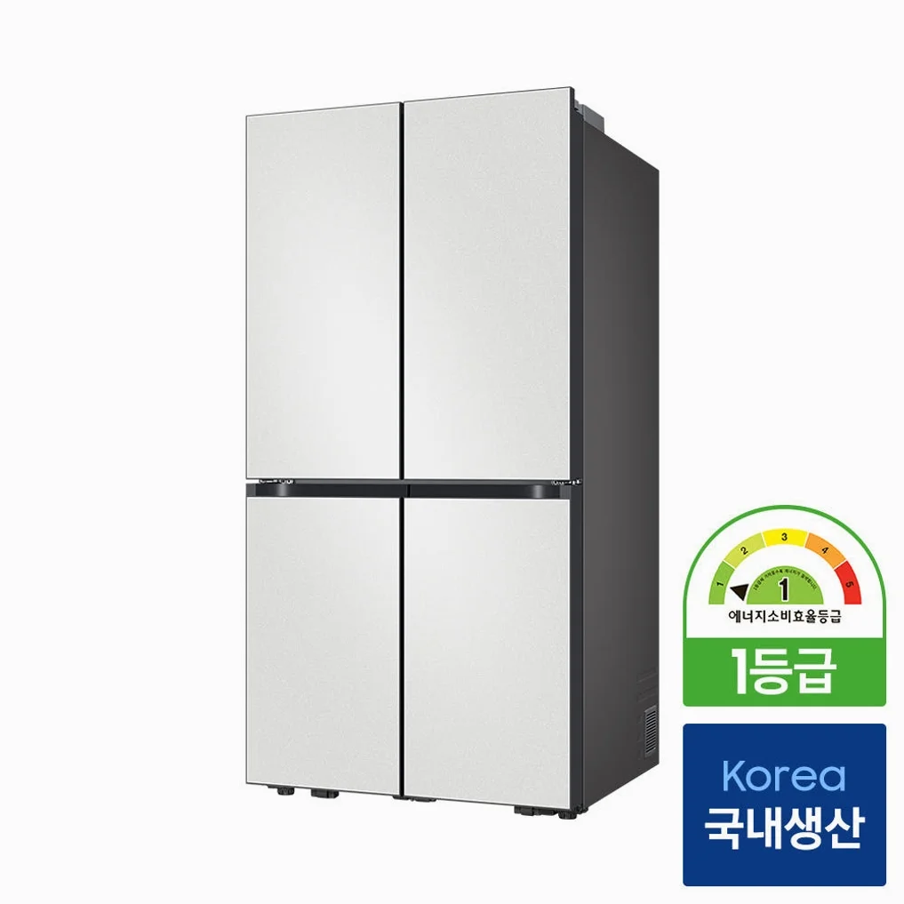 삼성 비스포크 AI 하이브리드 냉장고 900L 1등급 UV탈취 코타 화이트(RM70F91R1A) 상세 이미지 3