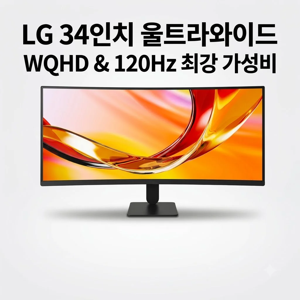LG 34U601B 울트라와이드 34인치 WQHD 120Hz 가성비 모니터