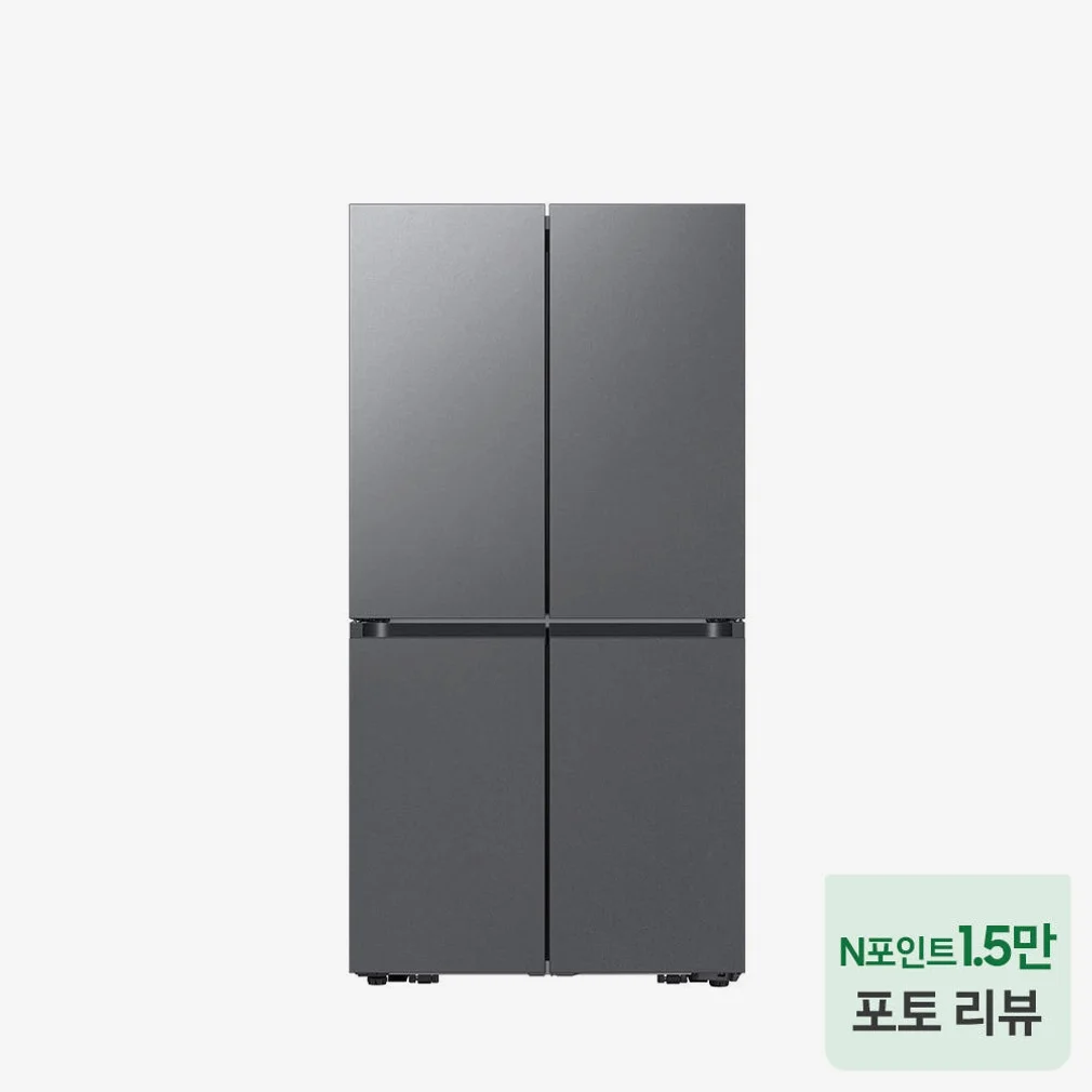 삼성 비스포크 AI 냉장고 4도어 902L 1등급 푸드쇼케이스 에센셜 다크 메탈(RM70F90M1DD) 상세 이미지 5