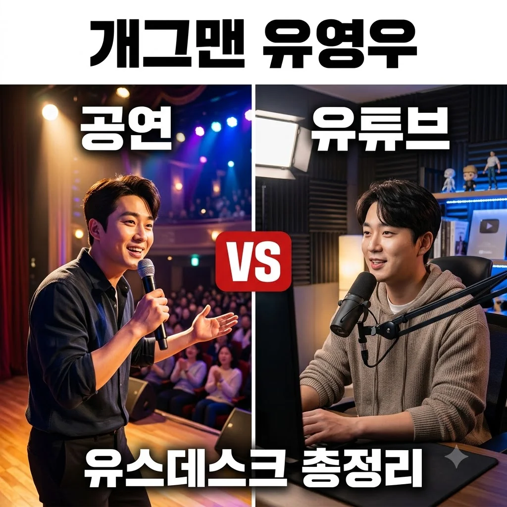 유영우 유스데스크 코미디의 정점! 프로필부터 공연 예매 꿀팁까지
