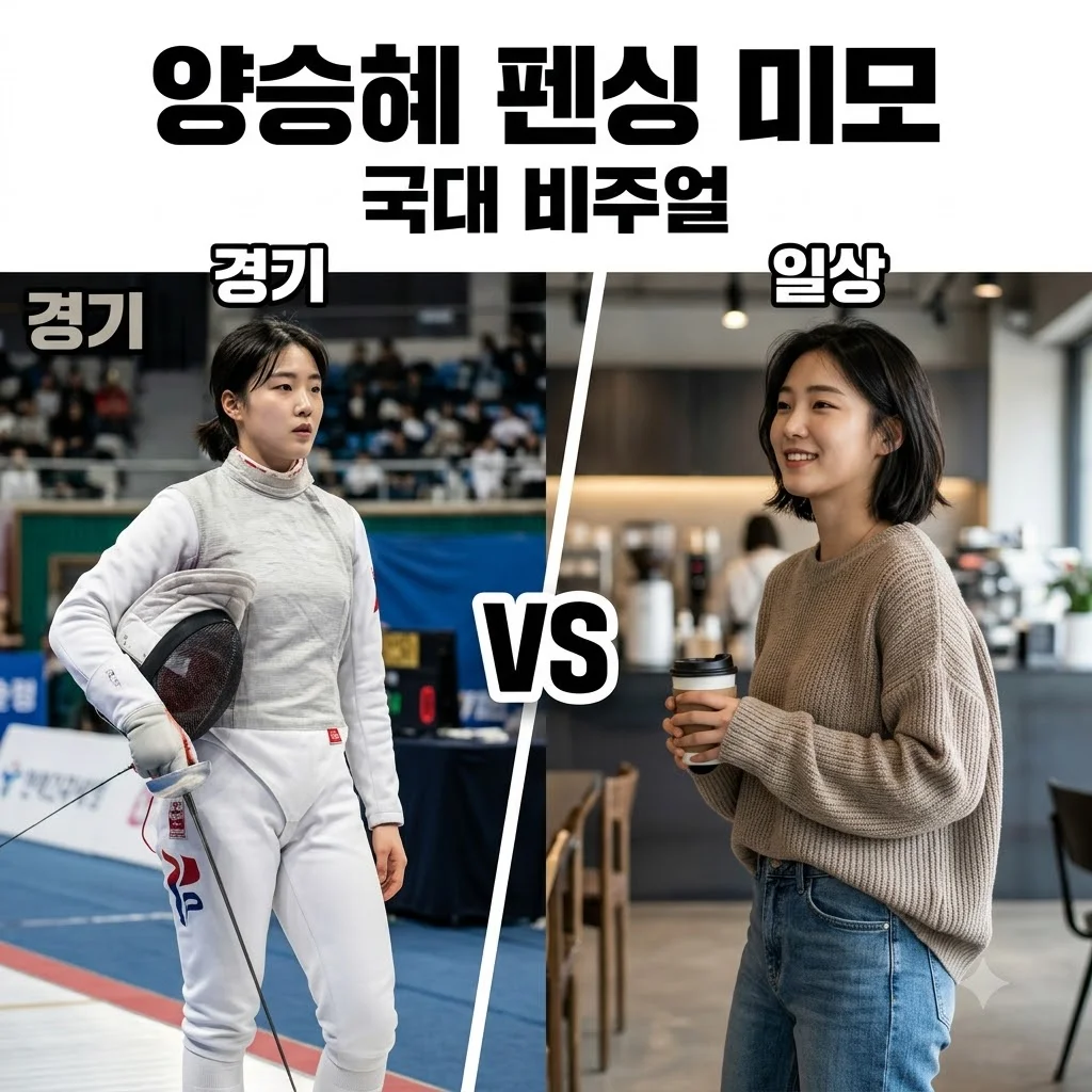양승혜 펜싱 미모 화제! 고윤정 닮은꼴 국가대표 프로필 및 실력 총정리