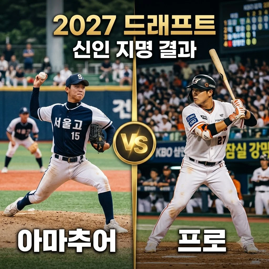 2027 KBO 드래프트 결과 총정리! 지명 순위와 팀별 신인 유망주 분석