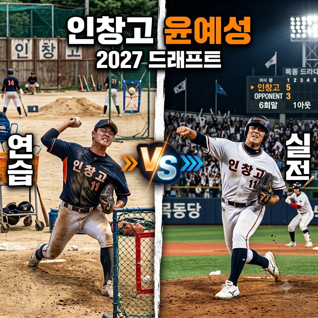 인창고 윤예성 선수 분석 | 2027 KBO 신인 드래프트 유망주 완벽 가이드