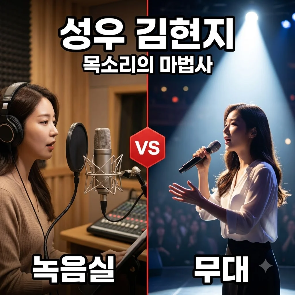 김현지 성우 프로필 및 출연작 완벽 정리: 목소리의 마법사