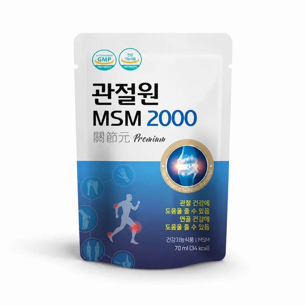 관절원 MSM 2000 관절연골 건강 엠에스엠 [원산지:국산(전북특별자치도 고창군)] 상세 이미지 1