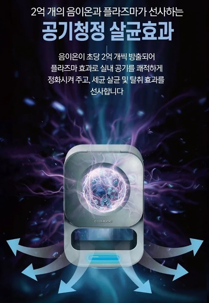 에코홈 친환경공기청정기 원룸 사무실 가정 상세 이미지 2