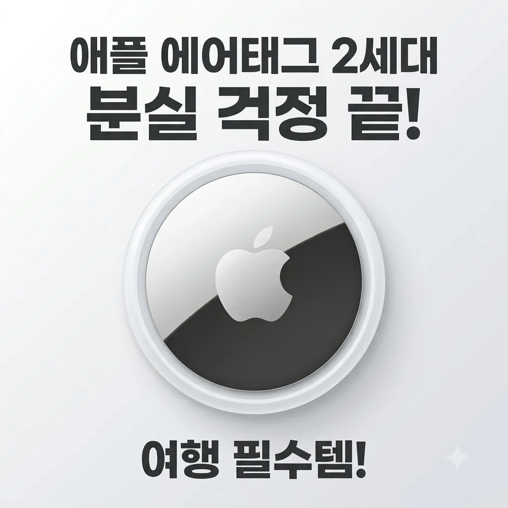 애플 에어태그 2세대 MFE94KH/A 분실 걱정 끝, 여행 필수템인 이유
