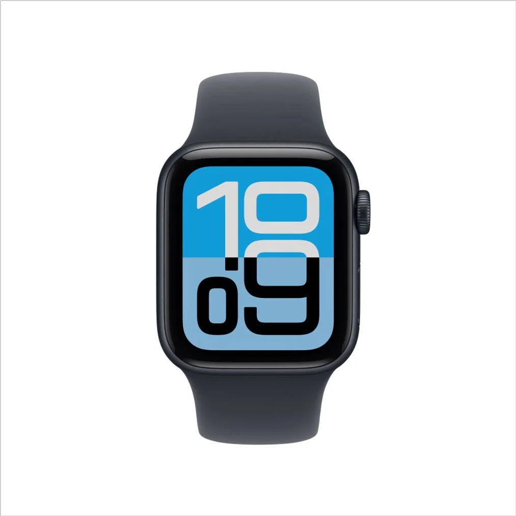 애플 애플워치 SE 3 GPS 알루미늄 케이스 미드나이트, 40mm, 미드나이트 스포츠 밴드 (M/L) 상세 이미지 5