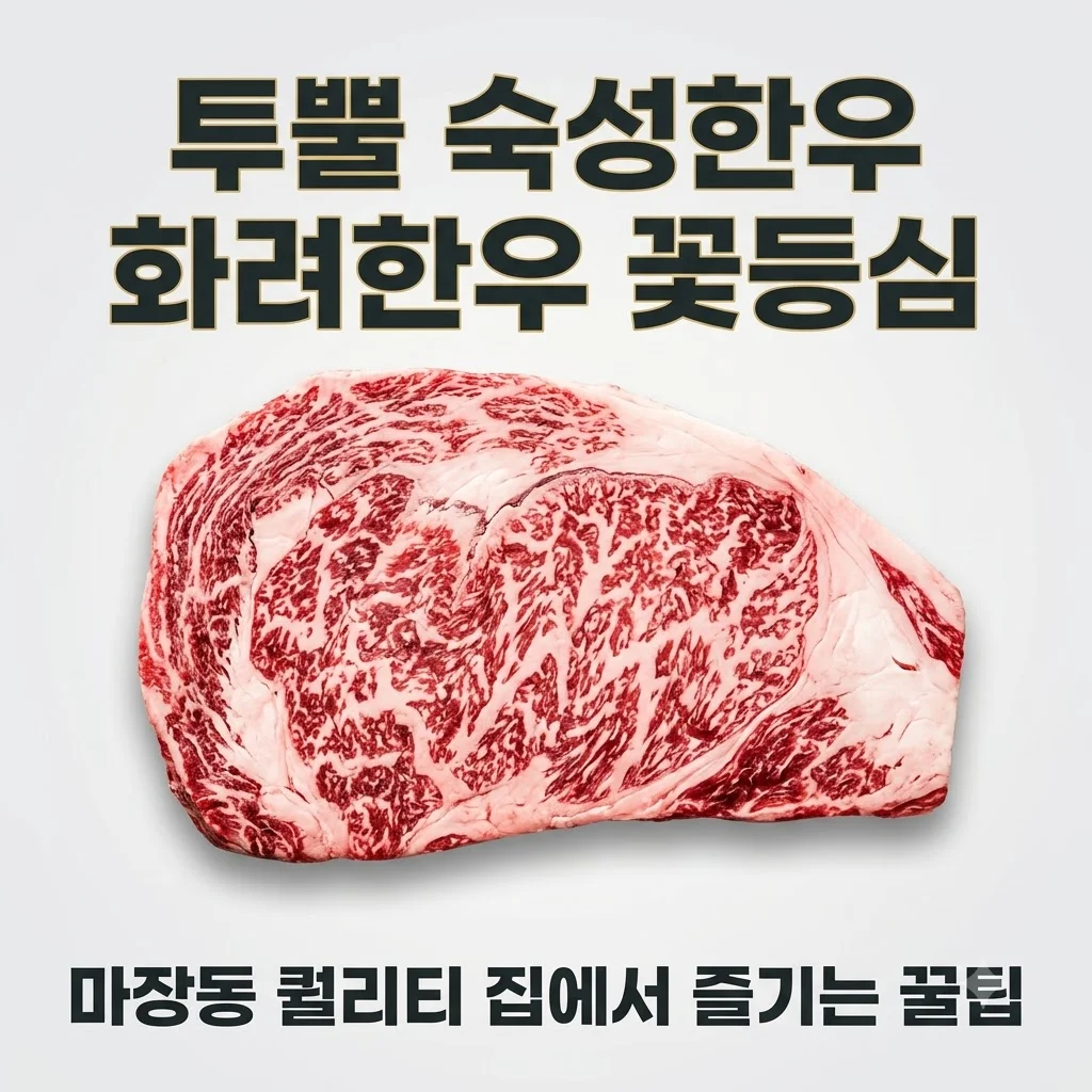 투뿔 숙성한우 화려한우 꽃등심, 마장동 퀄리티 집에서 즐기는 꿀팁
