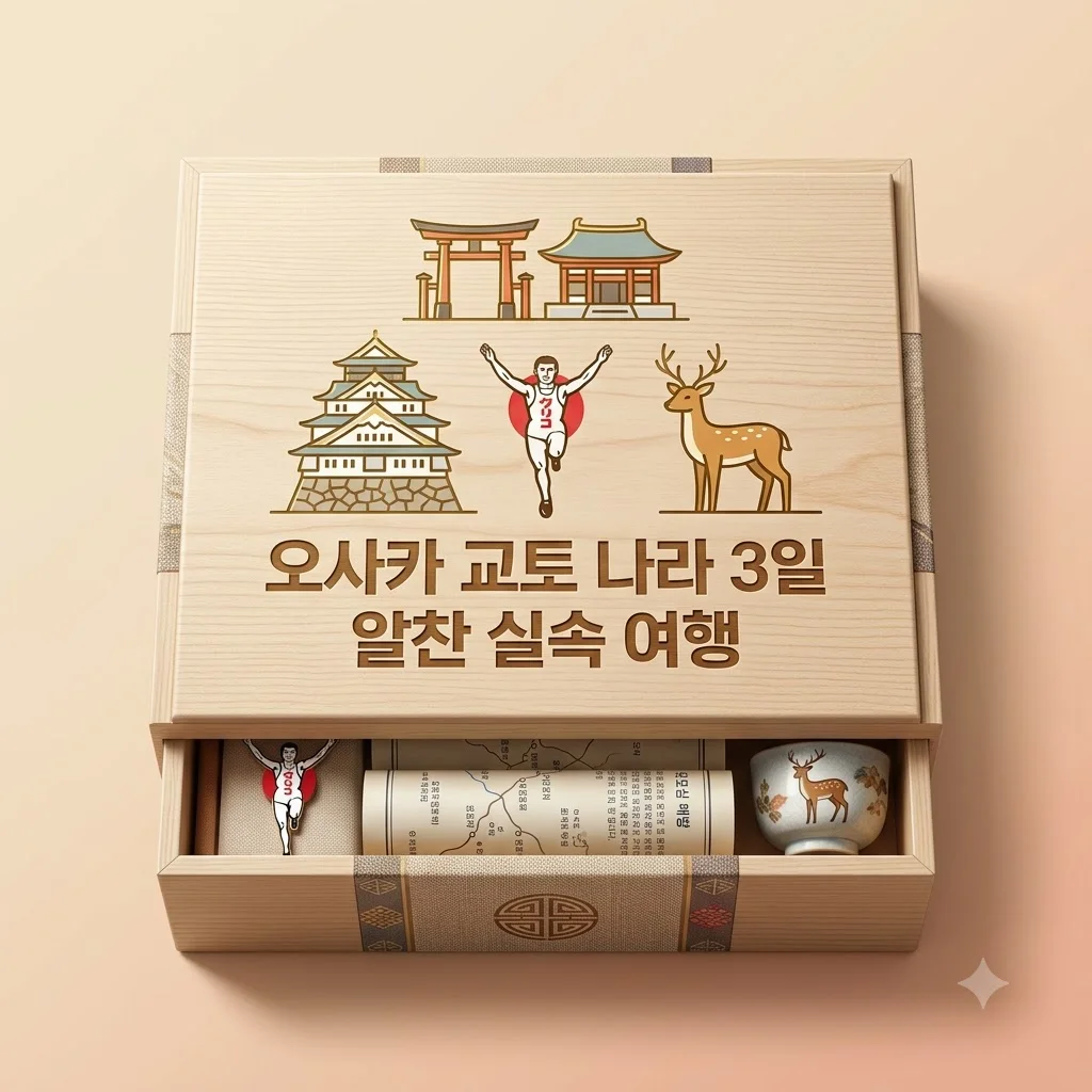 오사카 교토 나라 3일 74만원대 알찬 실속 여행