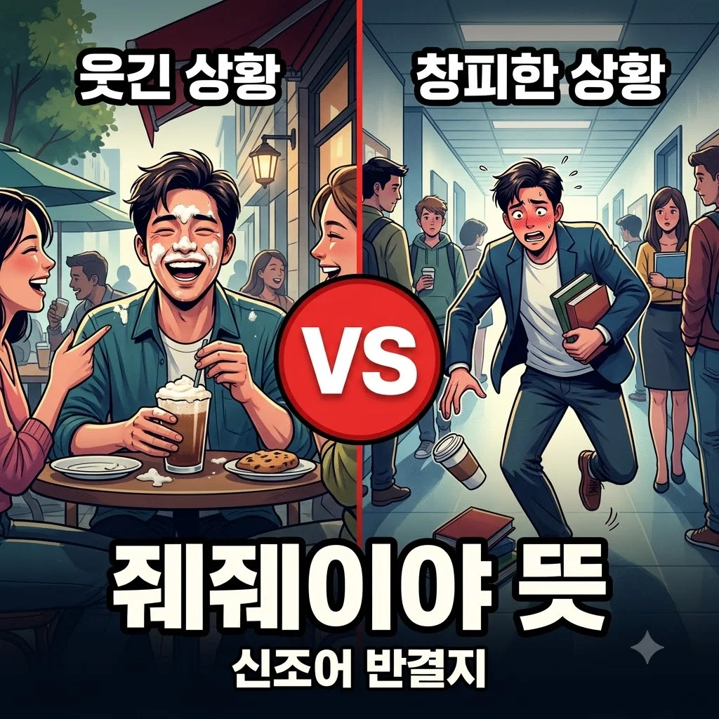 줴줴이야 뜻 무엇일까? 신조어 의미와 유래 완벽 정리