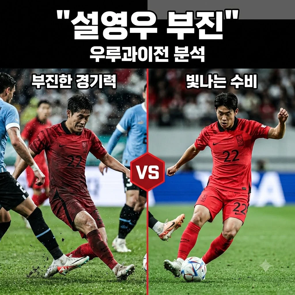 설영우 우루과이전 부진 원인과 향후 과제 분석