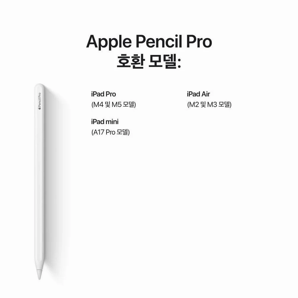 Apple Pencil 애플펜슬 프로 (무선충전) 상세 이미지 2