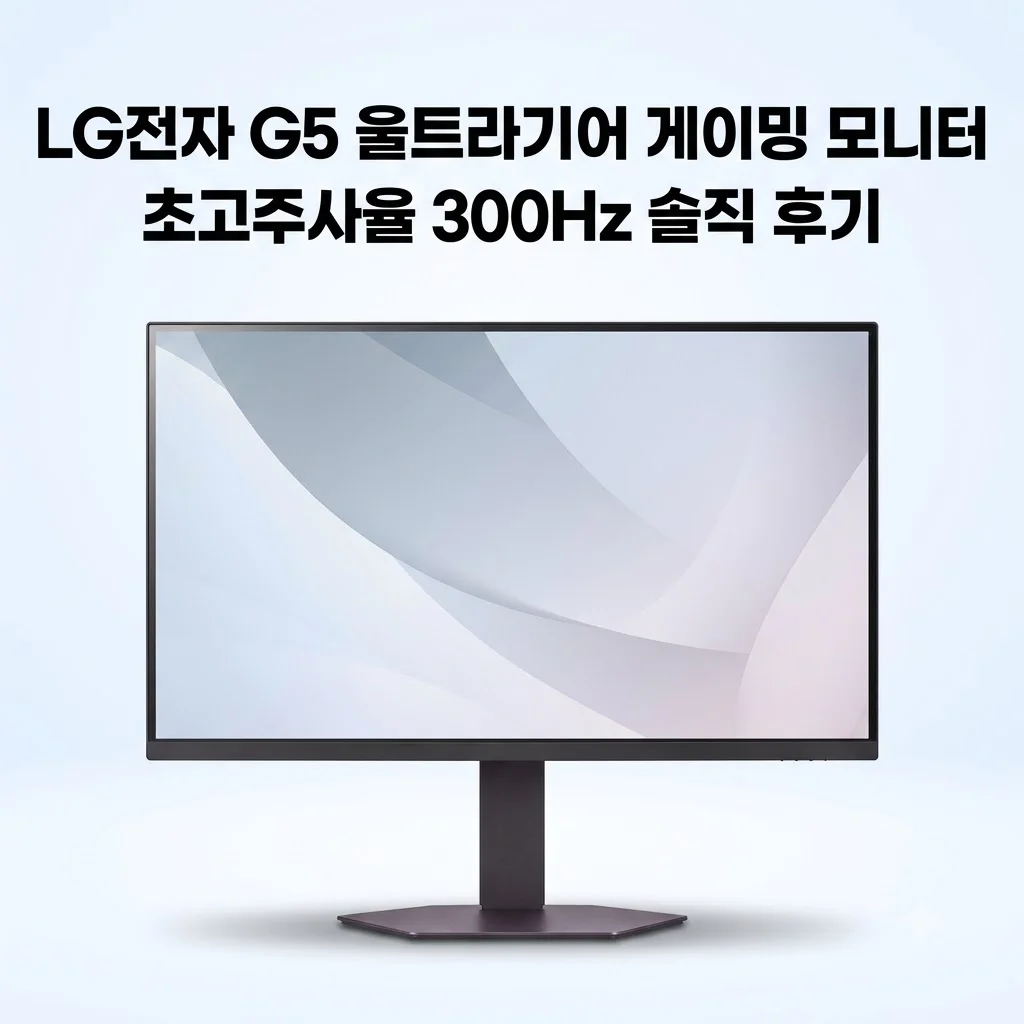 LG G5 울트라기어 25G550B 게이밍 모니터 대란급 300Hz 솔직 후기