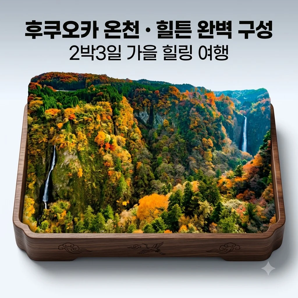 후쿠오카 온천 2박3일 79만 원대 힐튼 숙박 완벽 구성