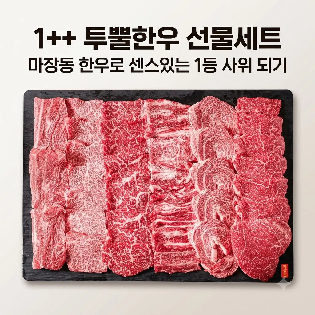 ++1 투뿔한우 선물세트 마장동 한우로 센스있는 1등 사위 되기
