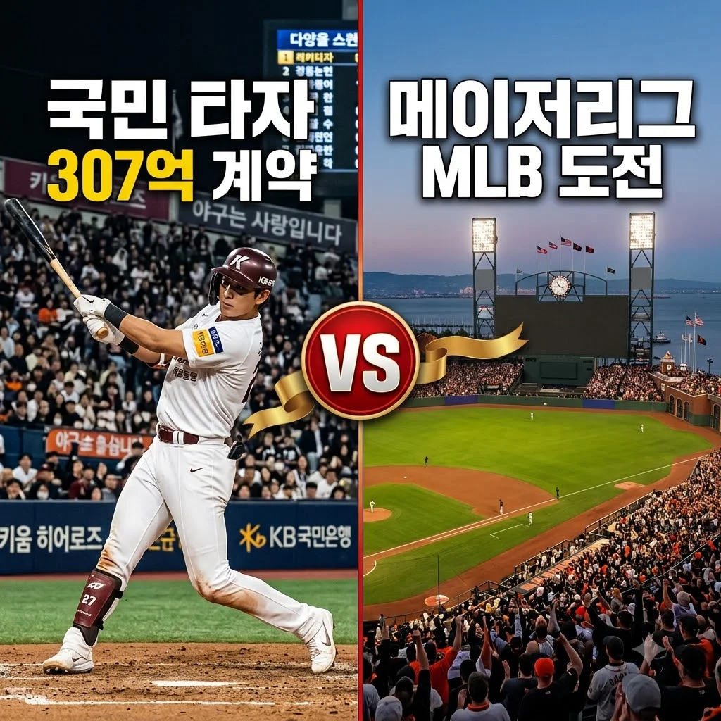 노시환 307억 계약 대박과 MLB 도전 이유 분석