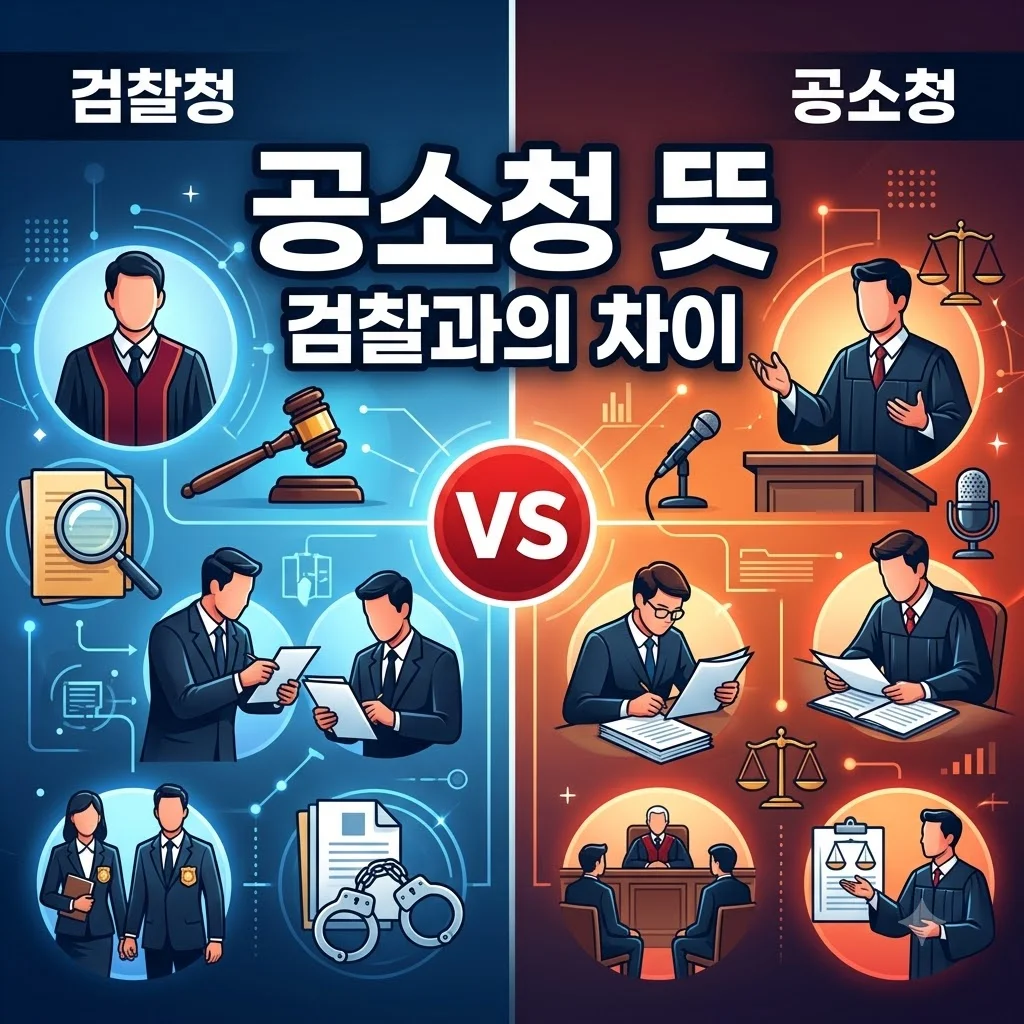 공소청 뜻, 검찰청 폐지와 차이점 쉽게 이해하기