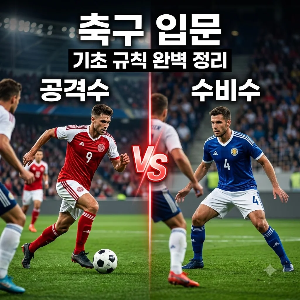 축구 입문 가이드: 규칙부터 포지션까지 한눈에 알아보기