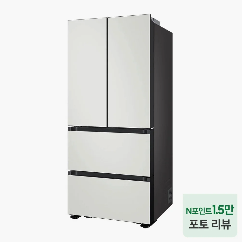 삼성 비스포크 AI 김치냉장고 4도어 490L 1등급 코타 화이트(RK70F49M1A) 상세 이미지 5