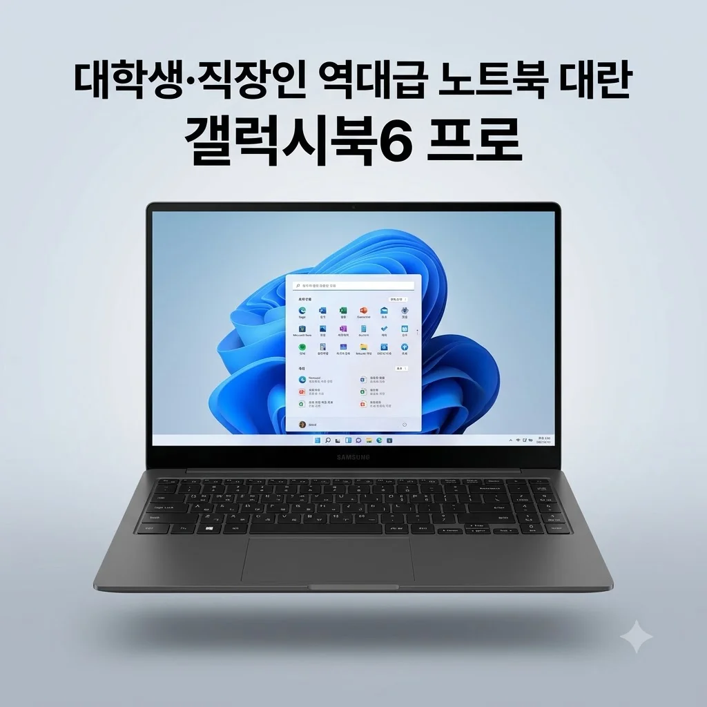 갤럭시북6 프로 NT960XJG-K51A 대학생 직장인 역대급 노트북 대란
