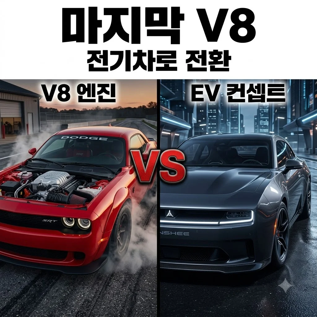 닷지 챌린저 마지막 V8 머슬카의 매력과 단종 이유 총정리