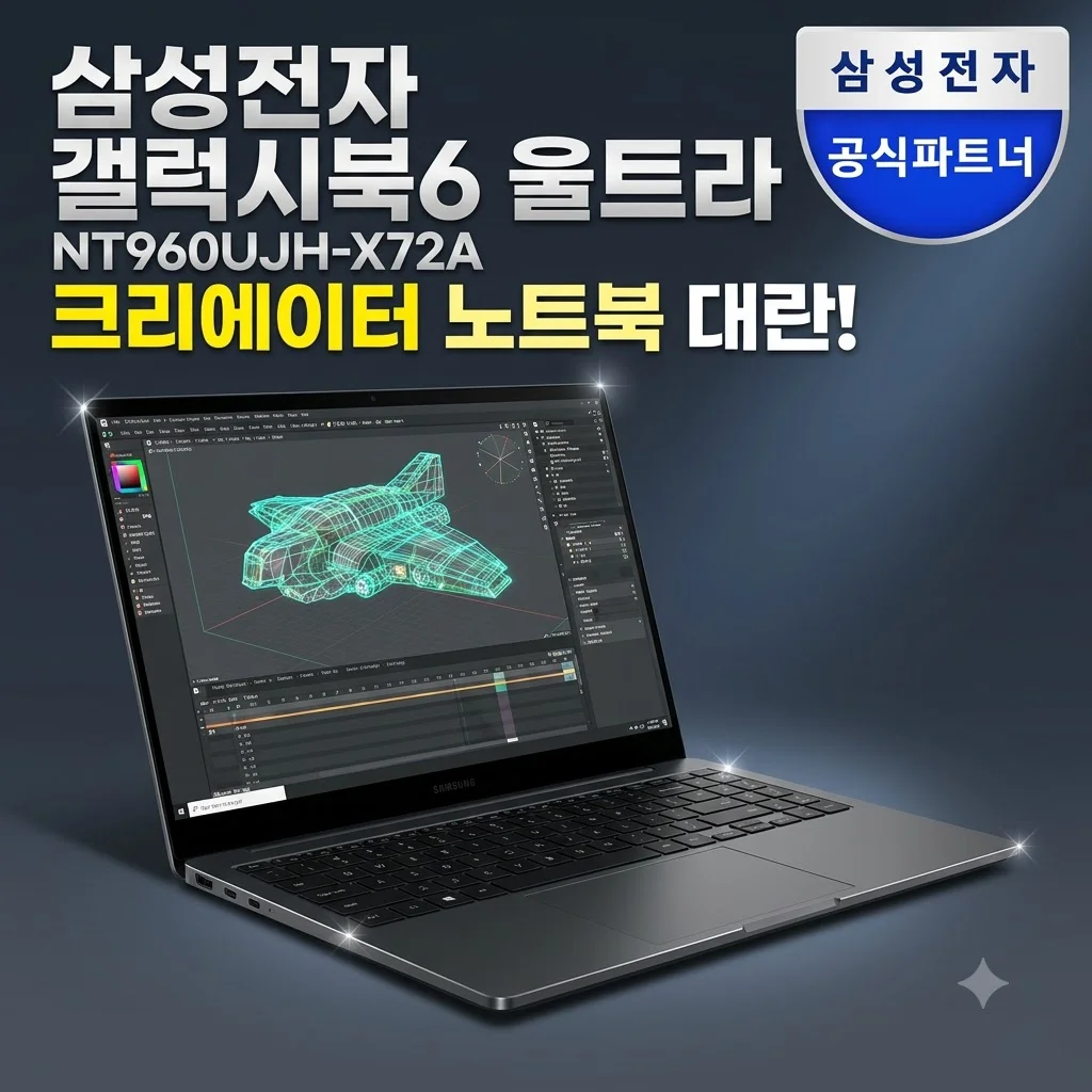 삼성전자 갤럭시북6 울트라 NT960UJH-X72A 크리에이터 노트북 대란