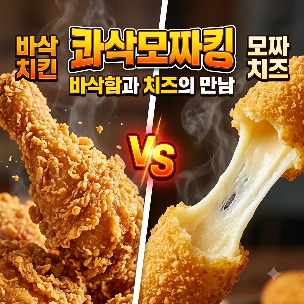콰삭모짜킹 신메뉴 후기 맛 칼로리 가격 완벽 정리