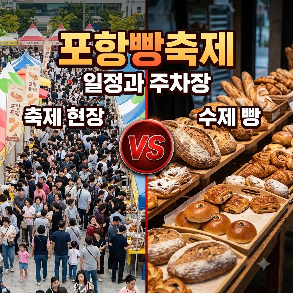 포항 빵축제 일정 라인업 주차장 총정리 2026