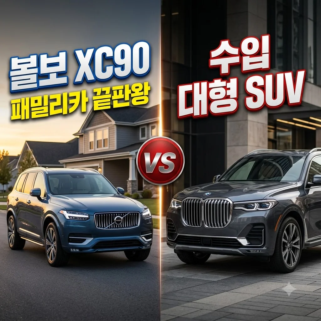 볼보 XC90 패밀리카 끝판왕? 연비 유지비 장단점 총정리