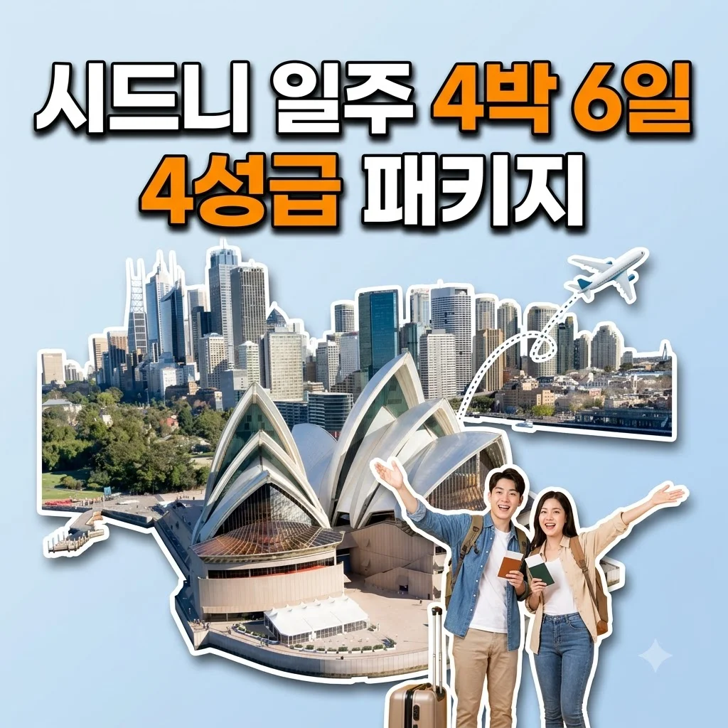 시드니 일주 4박6일 134만원대 4성급 패키지