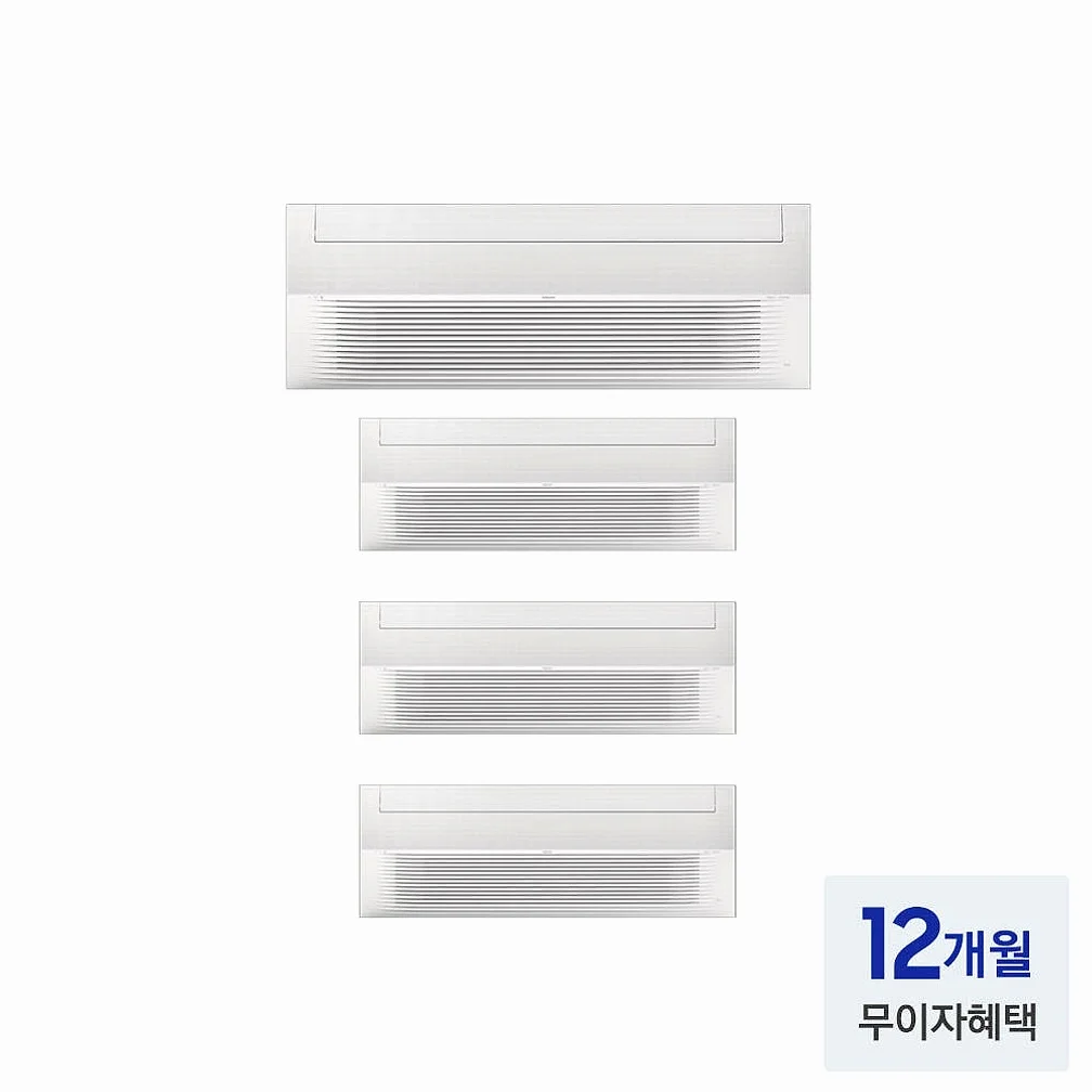 [전국설치비포함] 삼성 비스포크 무풍 인피니트라인 시스템에어컨 4실, 114.6㎡, 다배관 상세 이미지 1