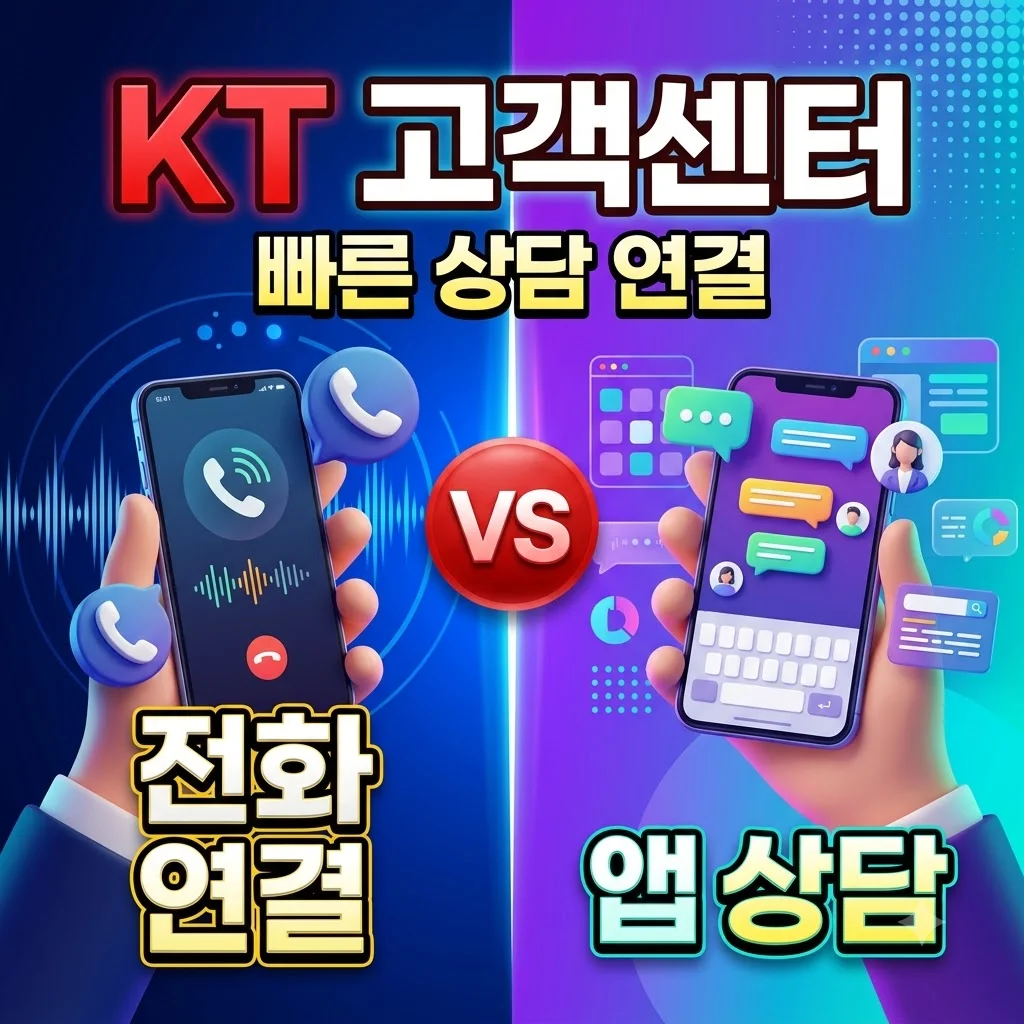 KT 고객센터 전화번호 및 연결 방법, 상담원 연결 팁 총정리