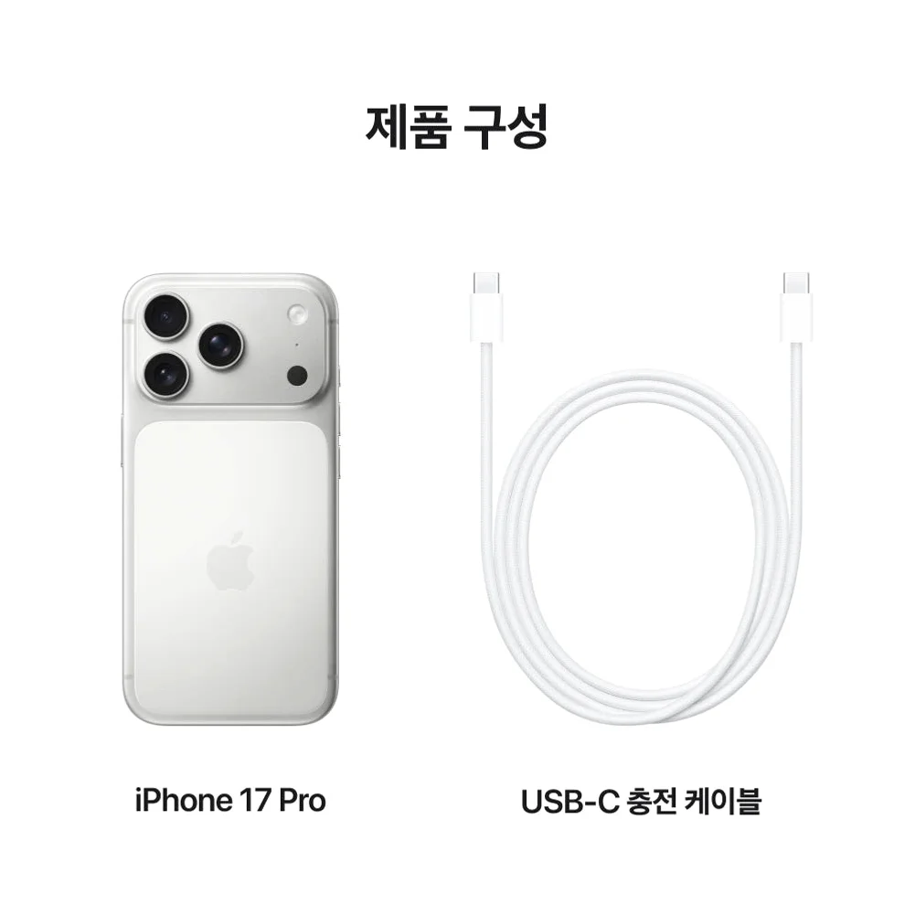 애플 아이폰 17 프로 자급제 256GB, 실버 상세 이미지 5