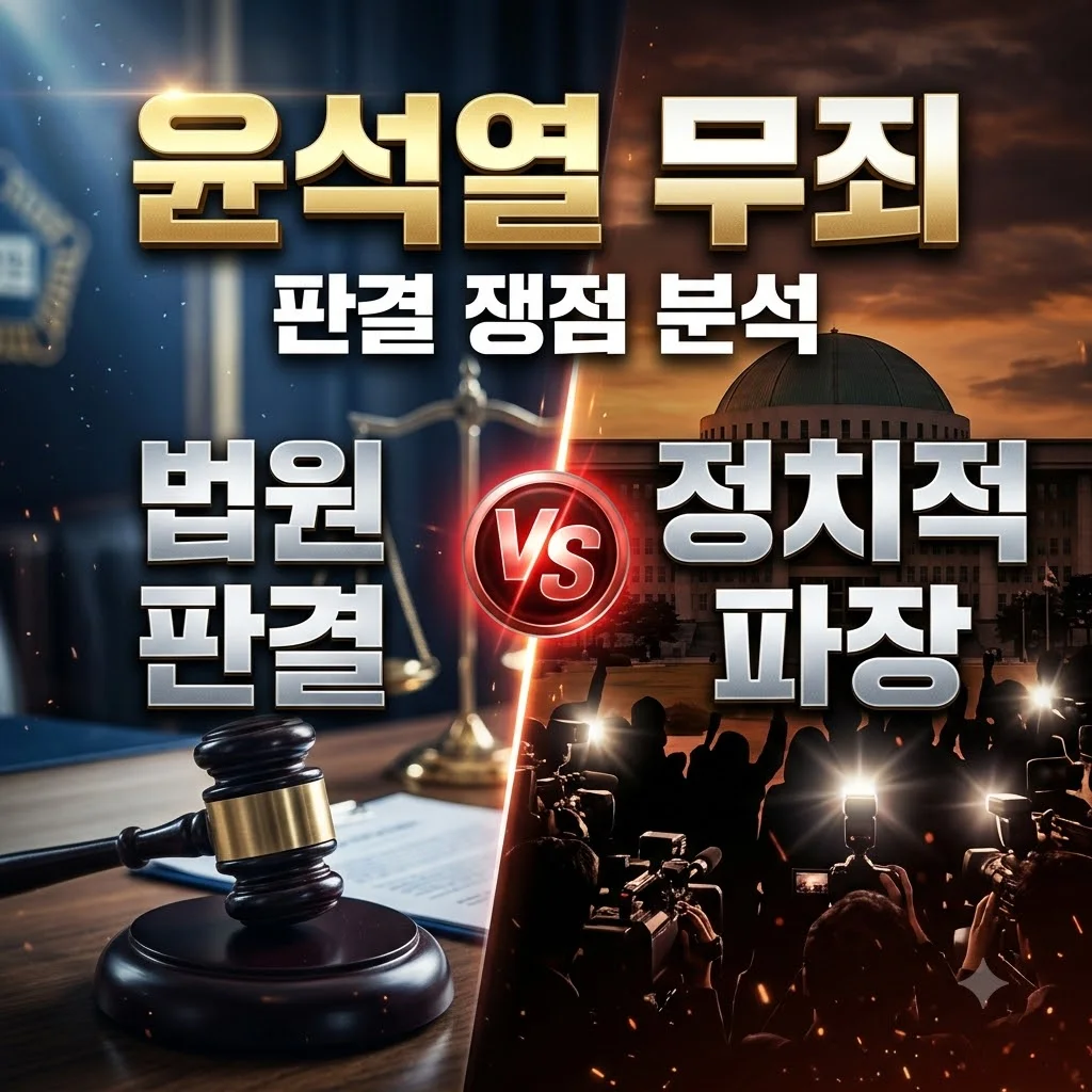윤석열 무죄 선고의 핵심 쟁점과 향후 정국 파장 분석