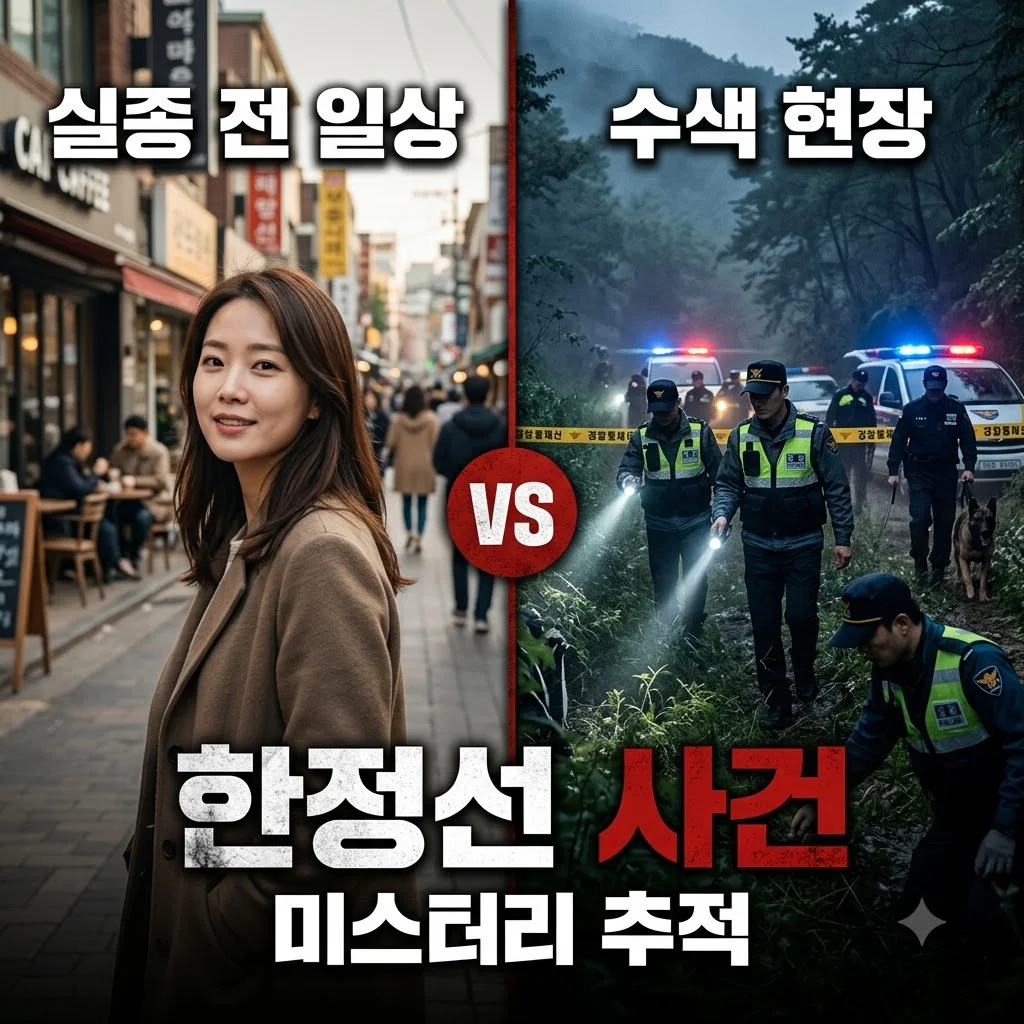 한정선 실종 사건의 진실과 미스터리 총정리