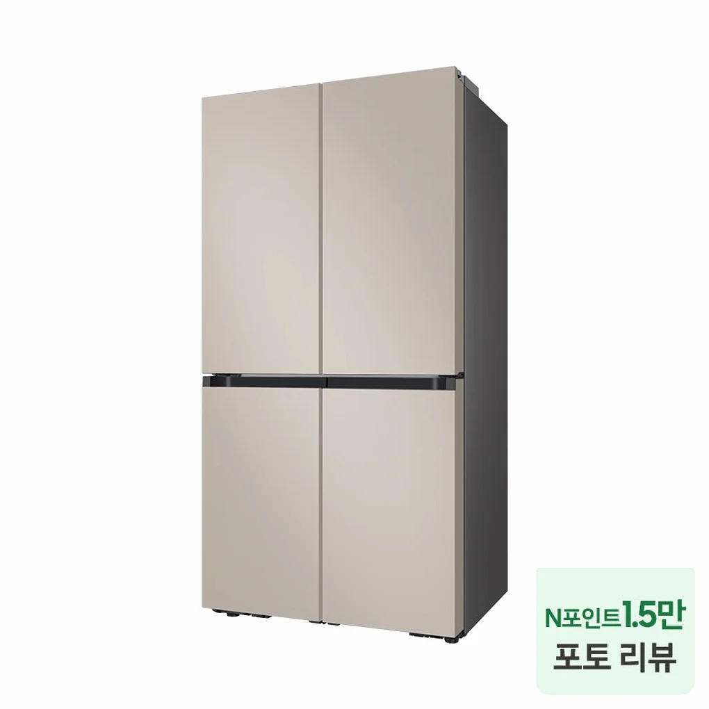 삼성 비스포크 AI 냉장고 4도어 905L 에센셜 베이지(RM70F90R2GD) 상세 이미지 1
